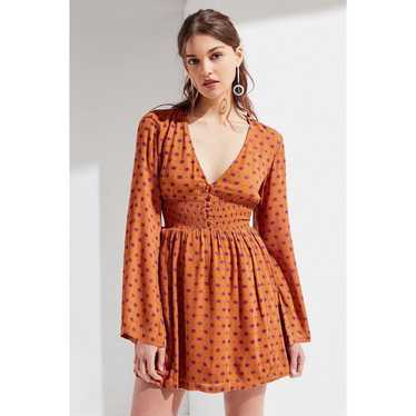 urban outfitters smocked mini dress - image 1