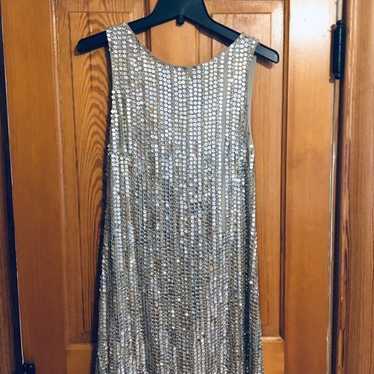 Alice and olivia leopard hotsell sequin dress