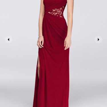 Apple Red Bridesmaid Dress