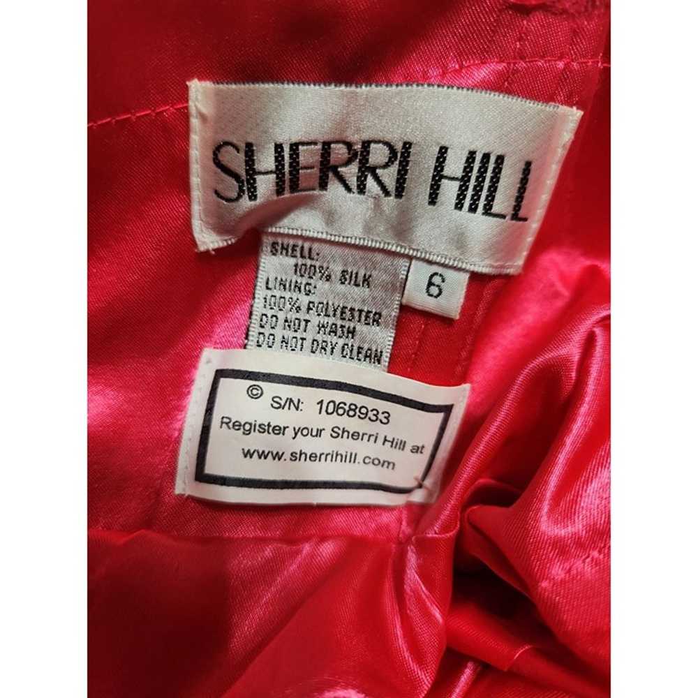 Sherri Hill Pink Sequins Homecoming Dress Size 6 - image 3