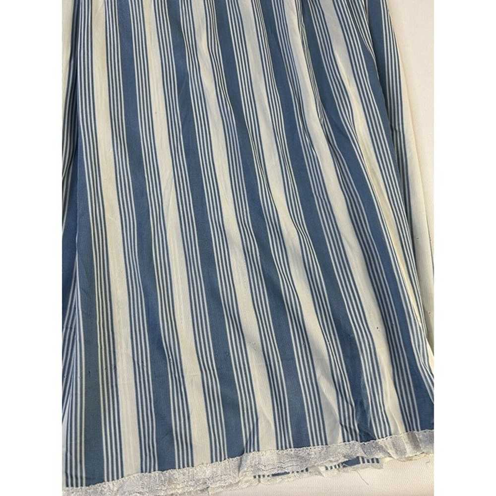 Vintage Womens Small Striped Slinky Sleeveless Su… - image 6