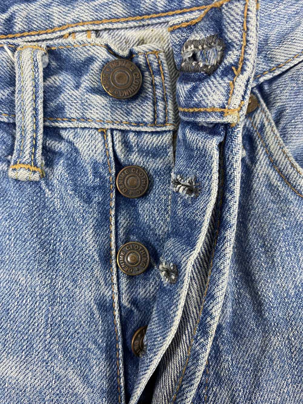 Denime × Distressed Denim × Vintage Distressed Bl… - image 5