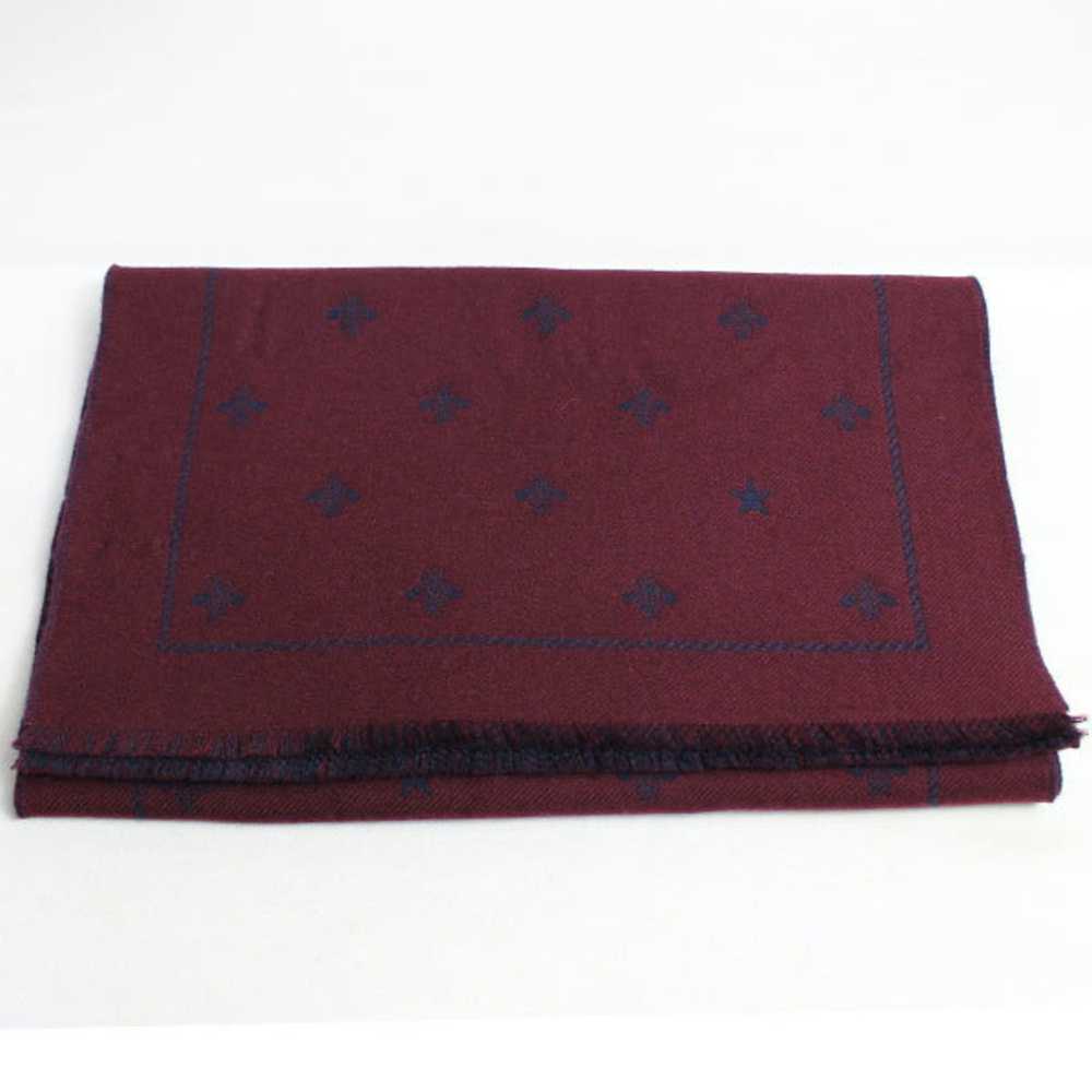 Gucci Gucci Scarf Unisex Bee & Star Wool 100% 430… - image 1