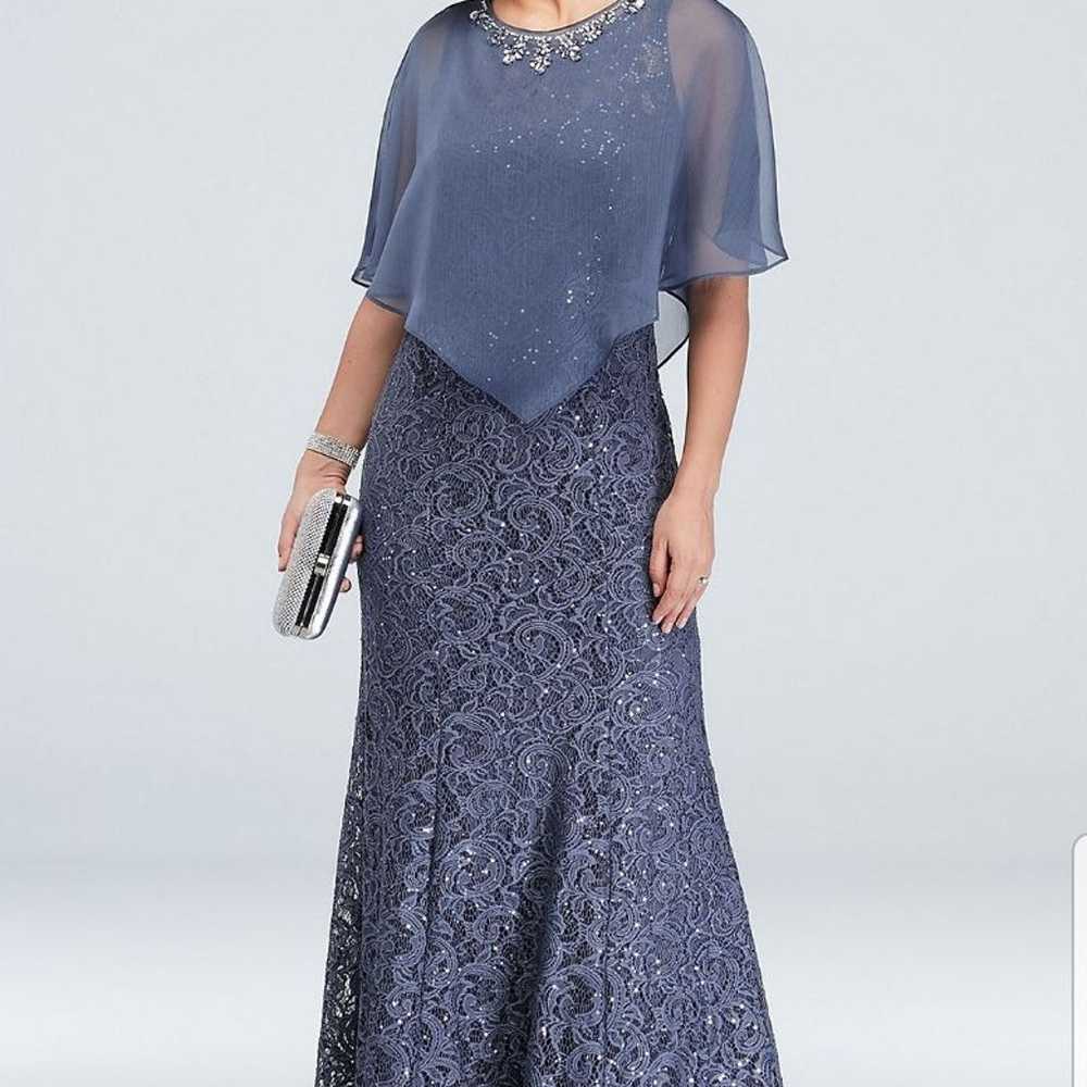 Navy Blue, Mother of the Groom dress. - image 1
