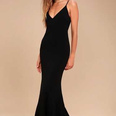 Infinite Glory Black Maxi Dress