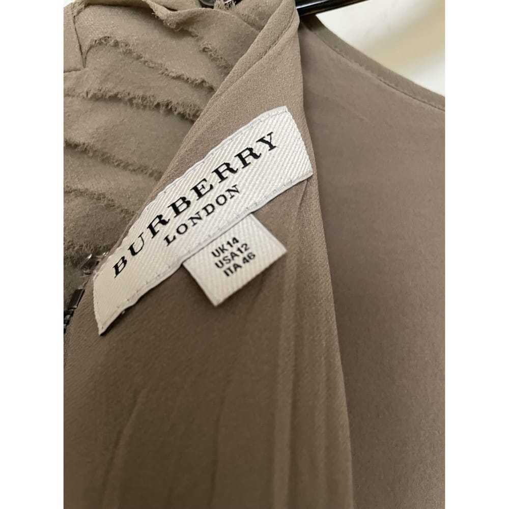 Burberry Silk maxi dress - image 3