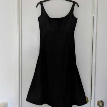 J.Crew Silk Formal Dress, Black, 2 - image 1