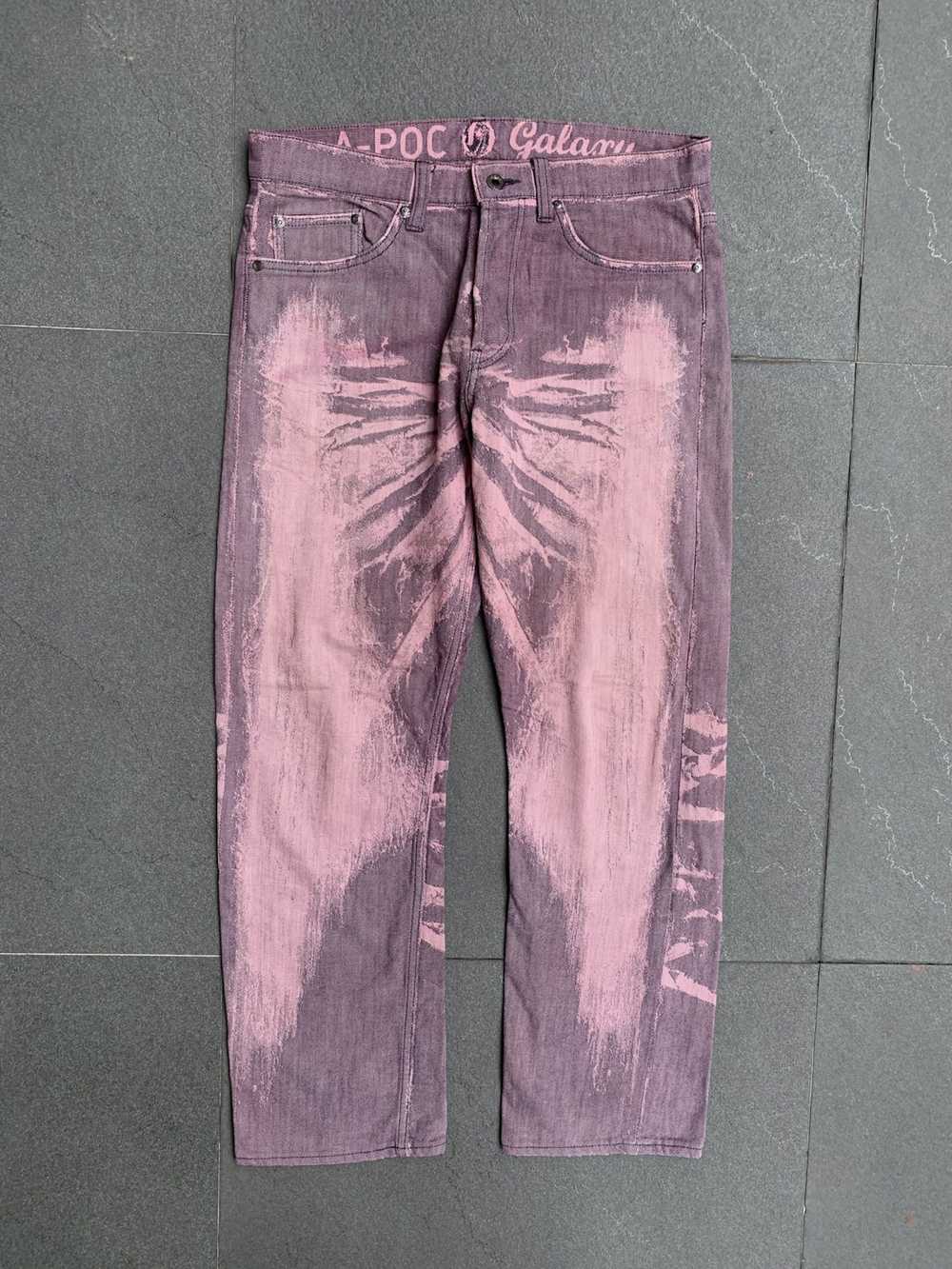 Issey Miyake APOC Galaxy Purple Denim Jeans - image 2