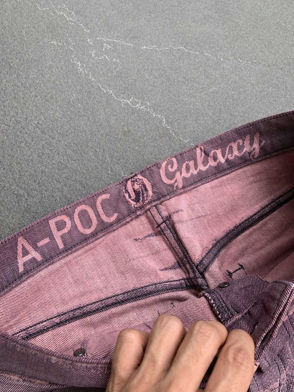 Issey Miyake APOC Galaxy Purple Denim Jeans - image 5