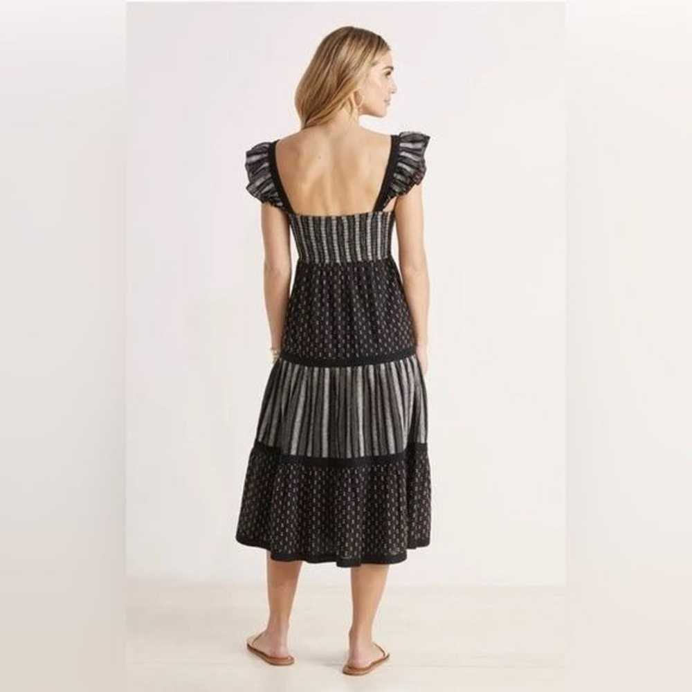 NWOT printed Vineyard Vines Cotton Dress XS Textu… - image 3