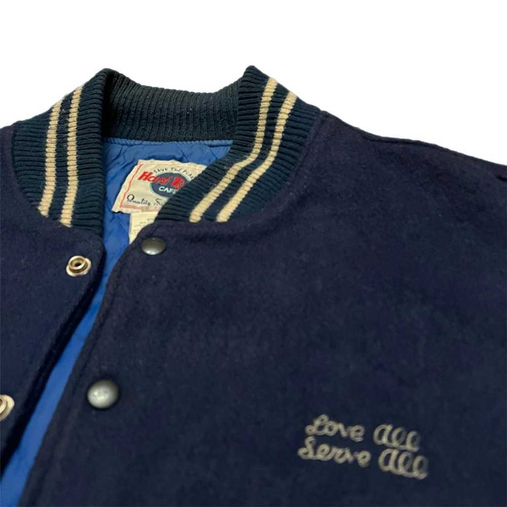 Hard Rock Cafe × Varsity Jacket × Vintage Vintage… - image 6