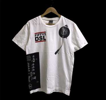 55dsl × Hype × Streetwear 55 DSL Overprint tshirt - image 1