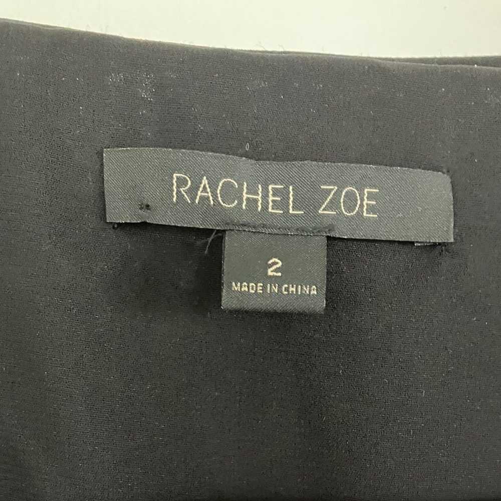 RACHEL ZOE sequin dress Micah black silver stretch - image 3