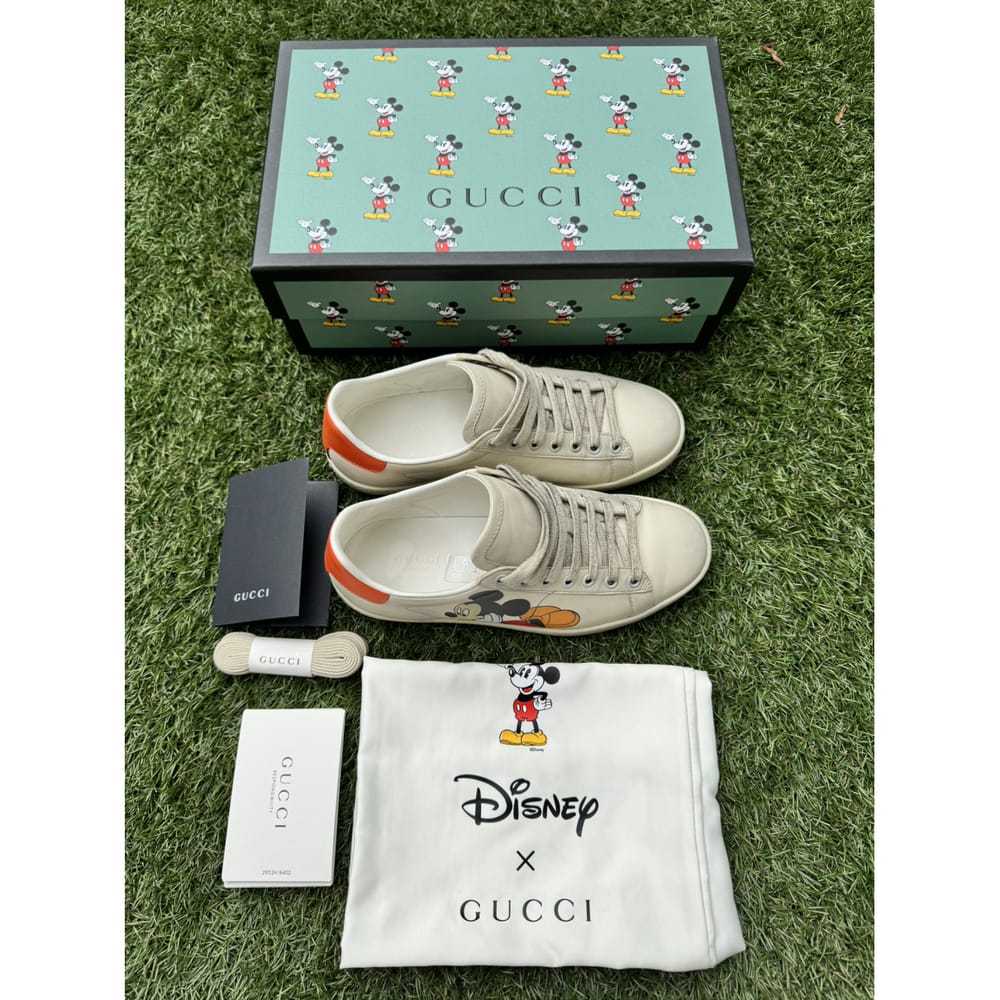 Disney x Gucci Leather trainers - image 4