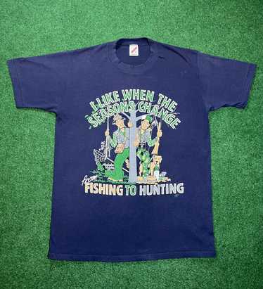 Hunting Men's T Shirt American Flag Fishing White Tail Buck 3D Deer Size  3XL 