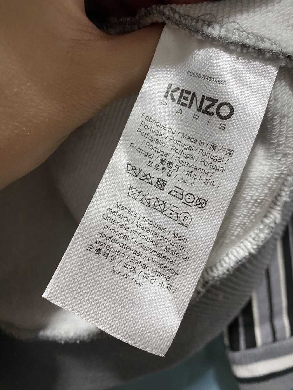 Kenzo × Nigo Kenzo V-Neck Stripes Sweatshirt in b… - image 5