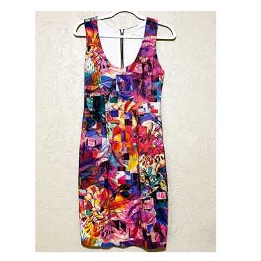 Naven Abstract Print Dress 0 - image 1
