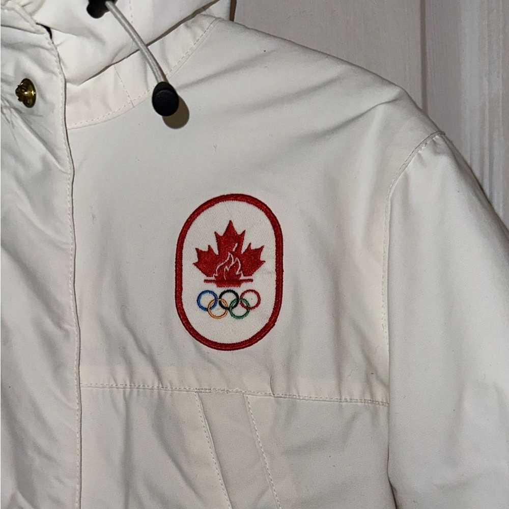 Hudsons Bay White Olympic Games jacket 2010 women… - image 3