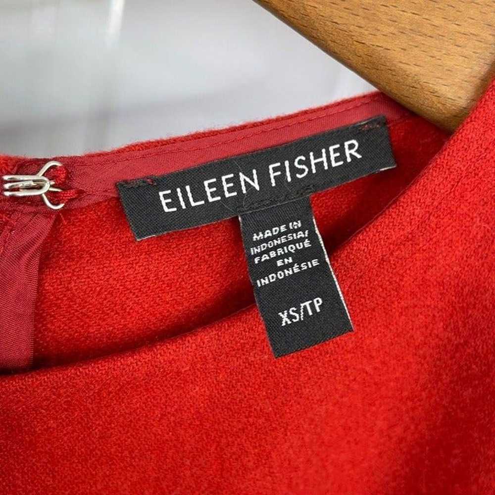 Eileen Fisher Soft Wool Sleeveless Midi Sheath Dr… - image 5