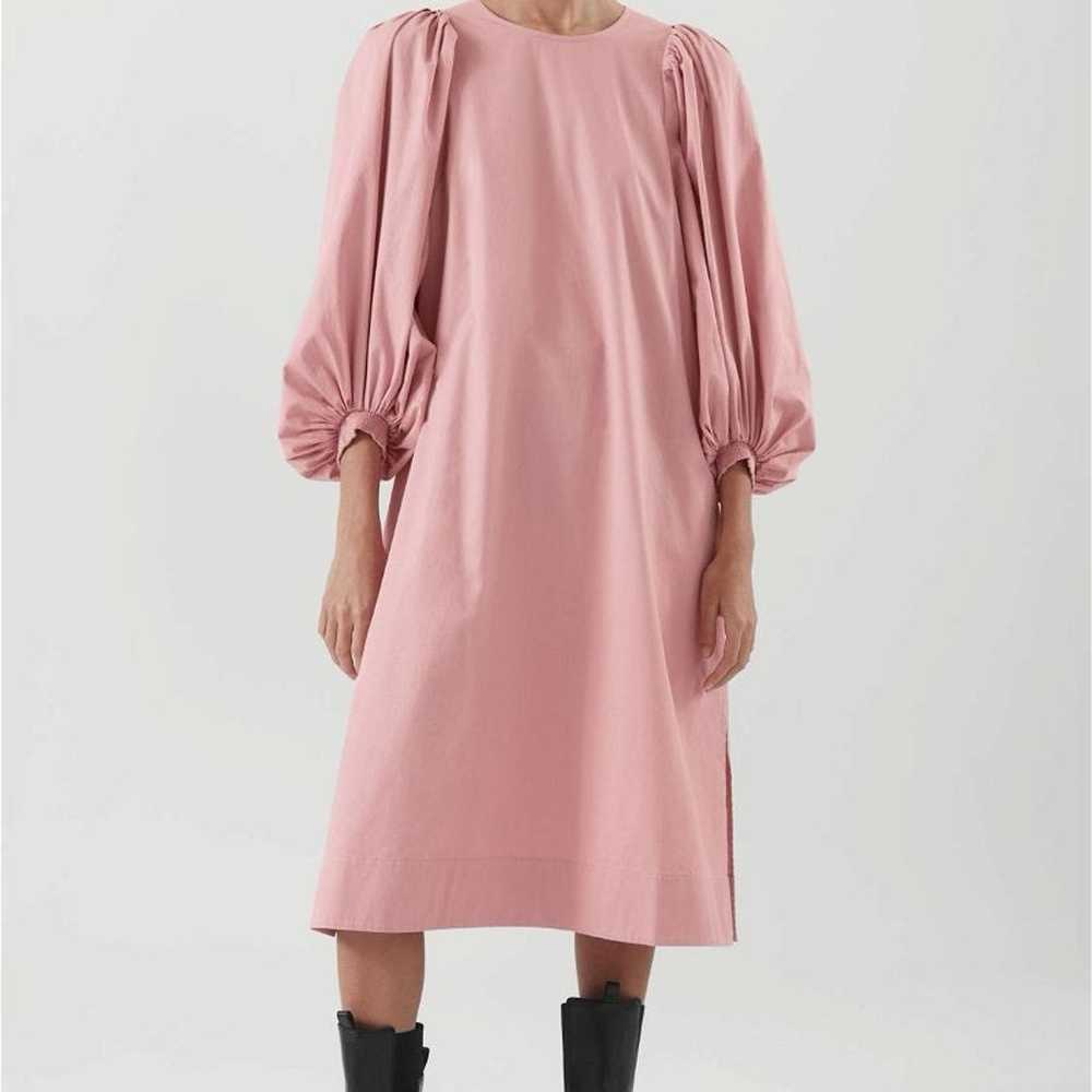 COS Puff-Sleeve Midi Dress size 2 - image 10
