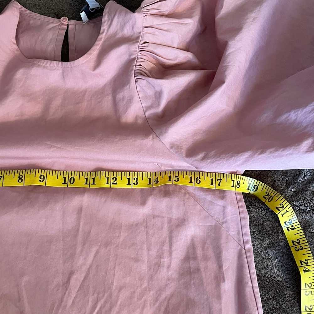 COS Puff-Sleeve Midi Dress size 2 - image 5