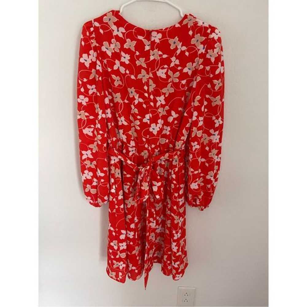ELIZA J Floral Long Sleeve Fit & Flare Dress Size… - image 5
