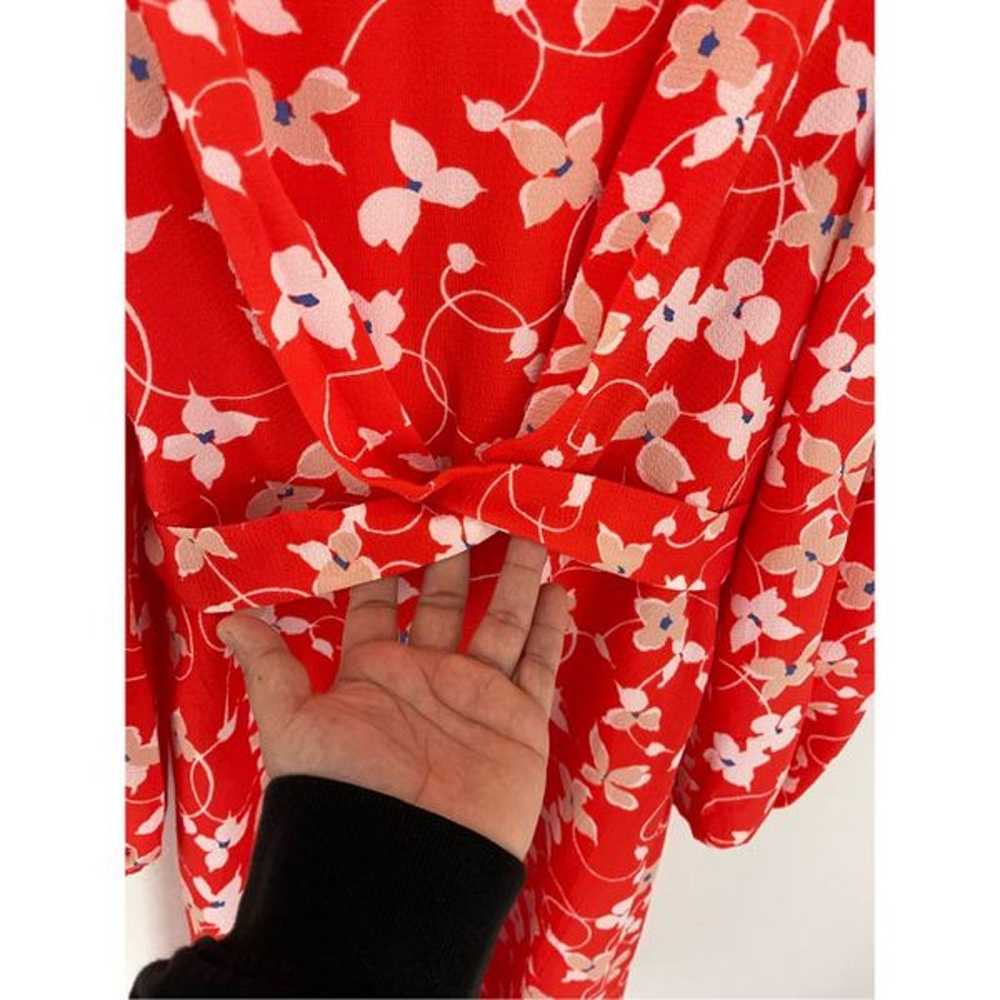 ELIZA J Floral Long Sleeve Fit & Flare Dress Size… - image 6