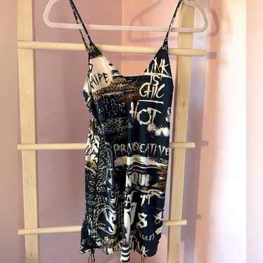 Victoria's Secret Designer Collection BALMAIN high-Neck 34DD BRA SET BLACK  Net 