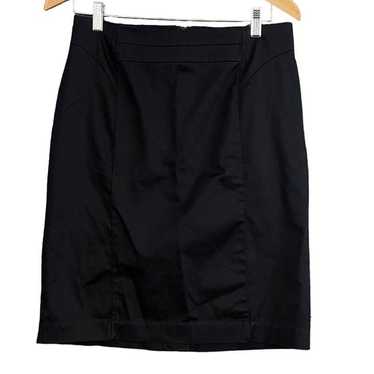 Worthington Worthington Black Pencil Skirt Womens 