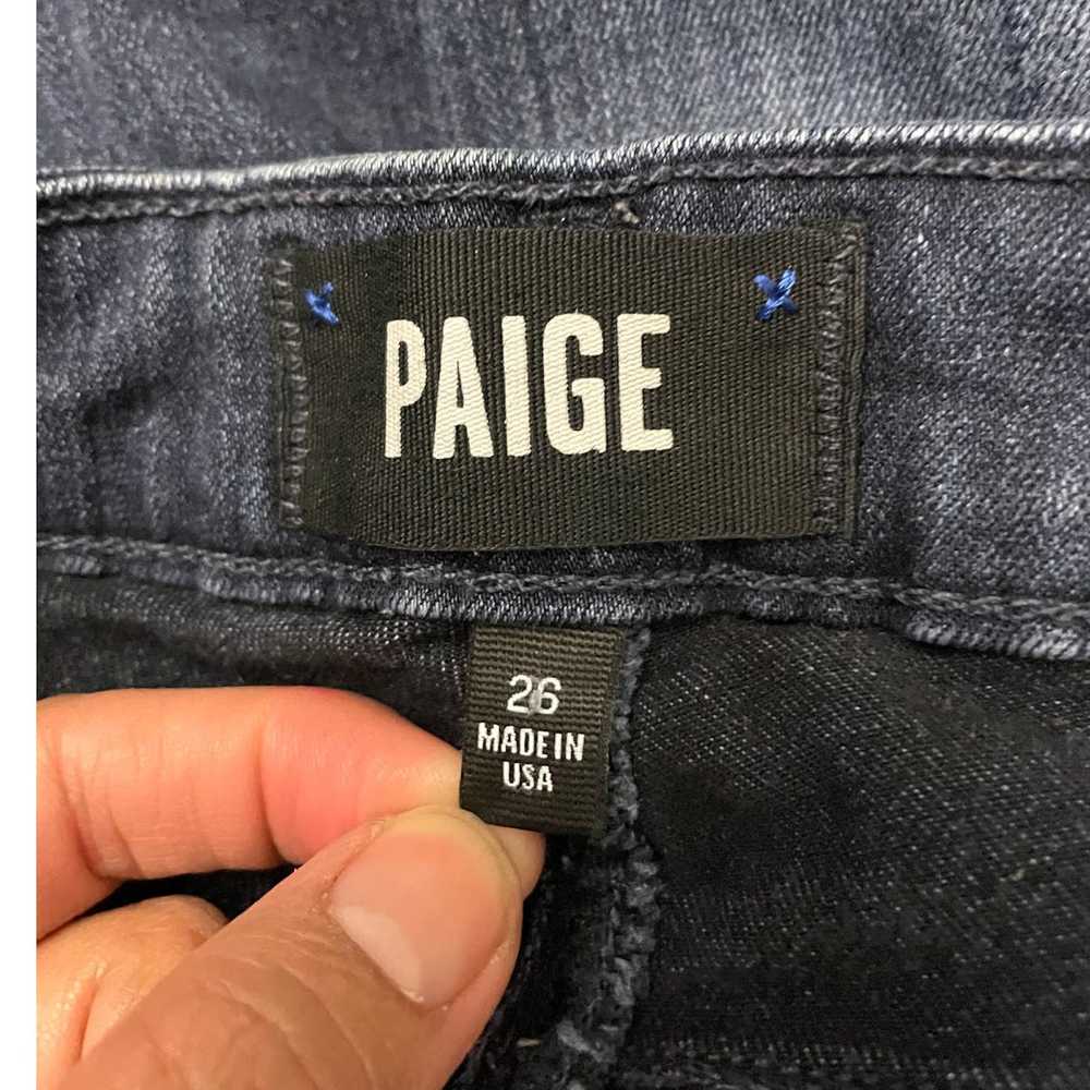 Paige Paige Verdugo Ankle Skinny Blue Jeans Sz 26… - image 4