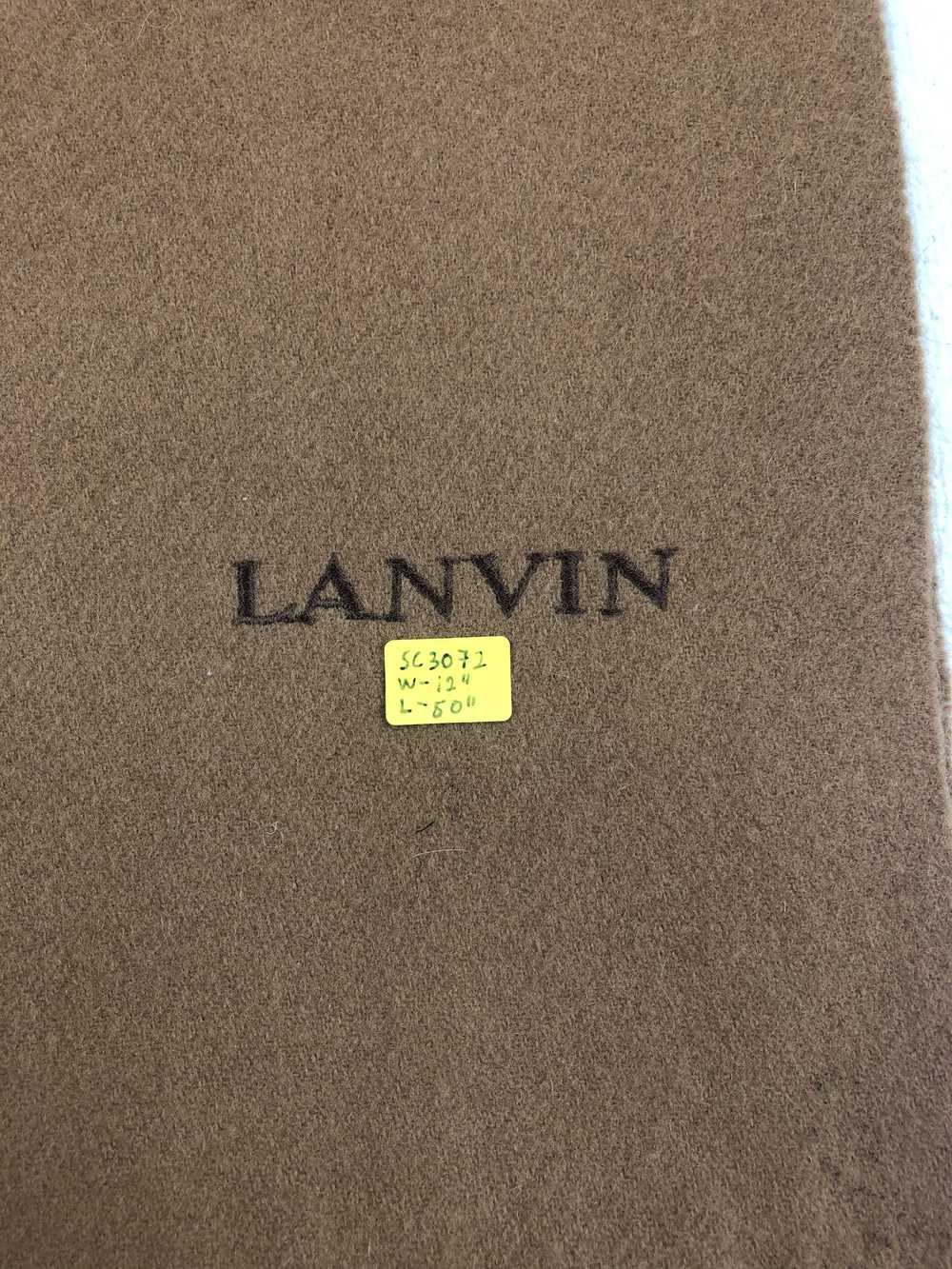 Lanvin × Vintage × Winter Session Lanvin Cashmere… - image 3