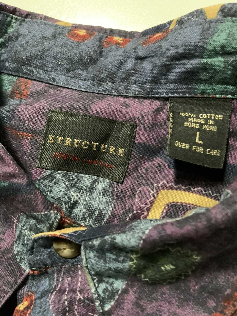 Structure × Vintage Vintage 90s Structure Native … - image 6