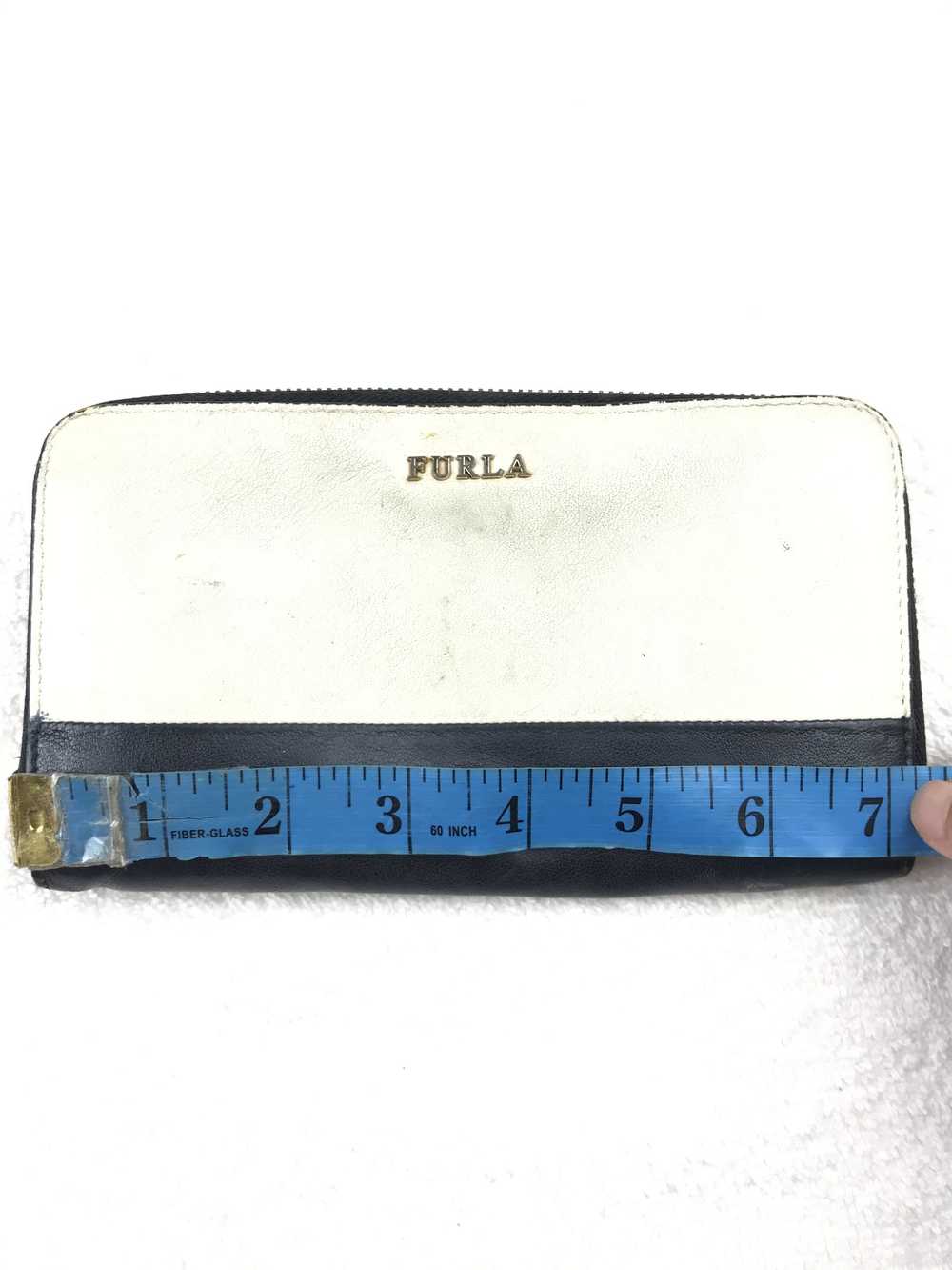 Designer × Furla × Vintage Vintage Furla Zip Arou… - image 7