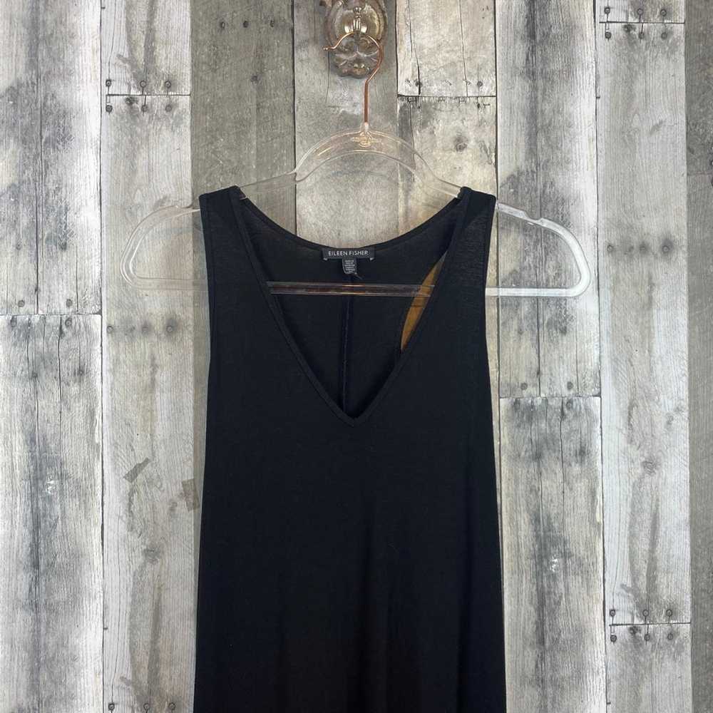 Eileen Fisher System Viscose Jersey Tank Dress in… - image 3