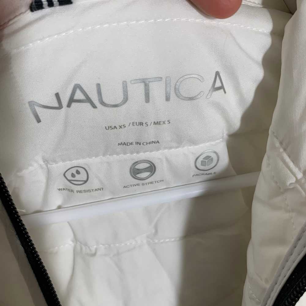Nautica NAUTICA Women's White Puffer Hooded Jacke… - image 4
