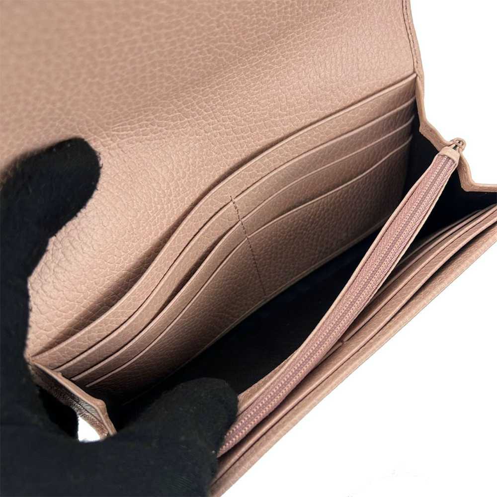 Gucci Gucci bi-fold long wallet 456116 GG Marmont… - image 3