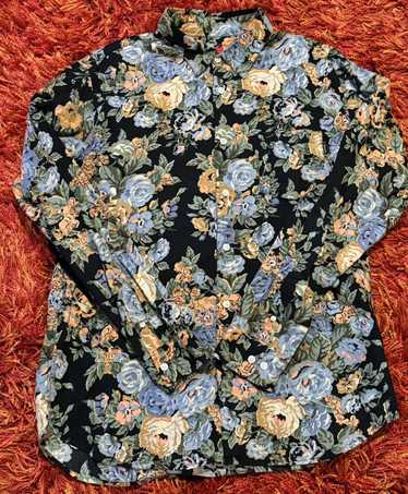 Supreme Supreme FW14 Floral Button Up Shirt - image 1