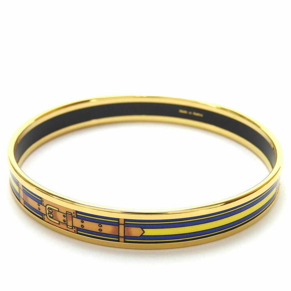 Hermes hermes bangle bracelet enamel accessory be… - image 1