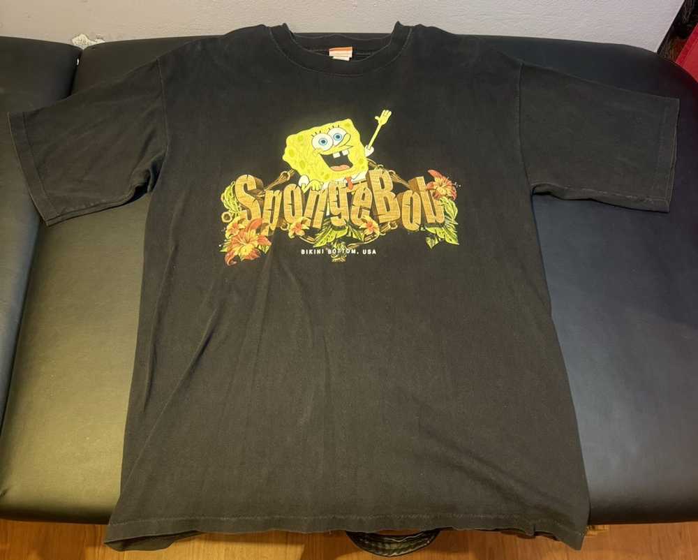 Vintage 2002 SpongeBob SquarePants vintage shirt - image 1