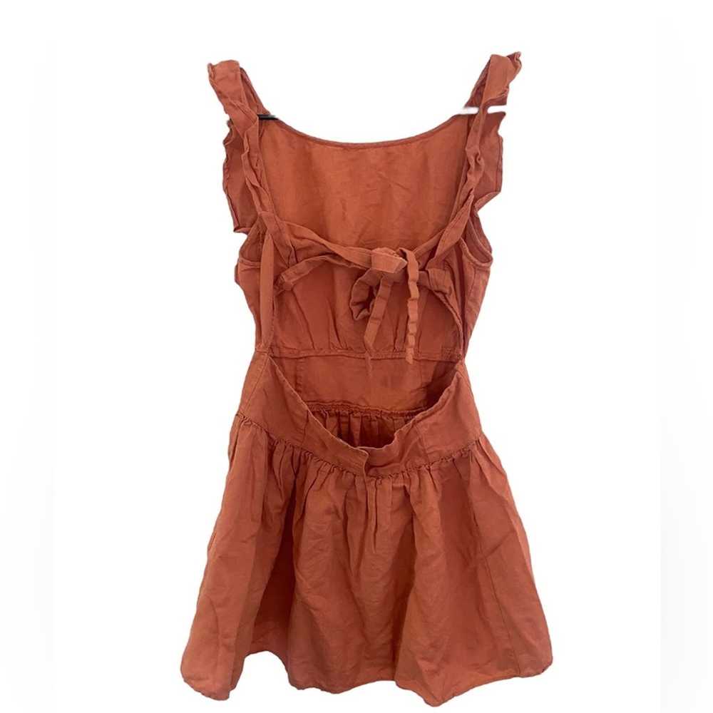 Free People Free People Erin Backless Mini dress … - image 3