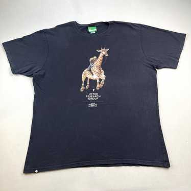 LRG LRG Lifted Research Group T-Shirt Black Giraf… - image 1