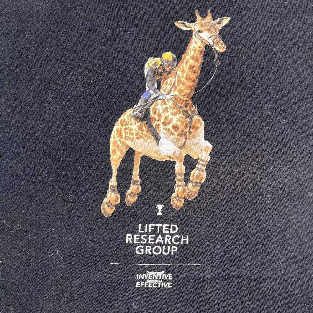 LRG LRG Lifted Research Group T-Shirt Black Giraf… - image 3