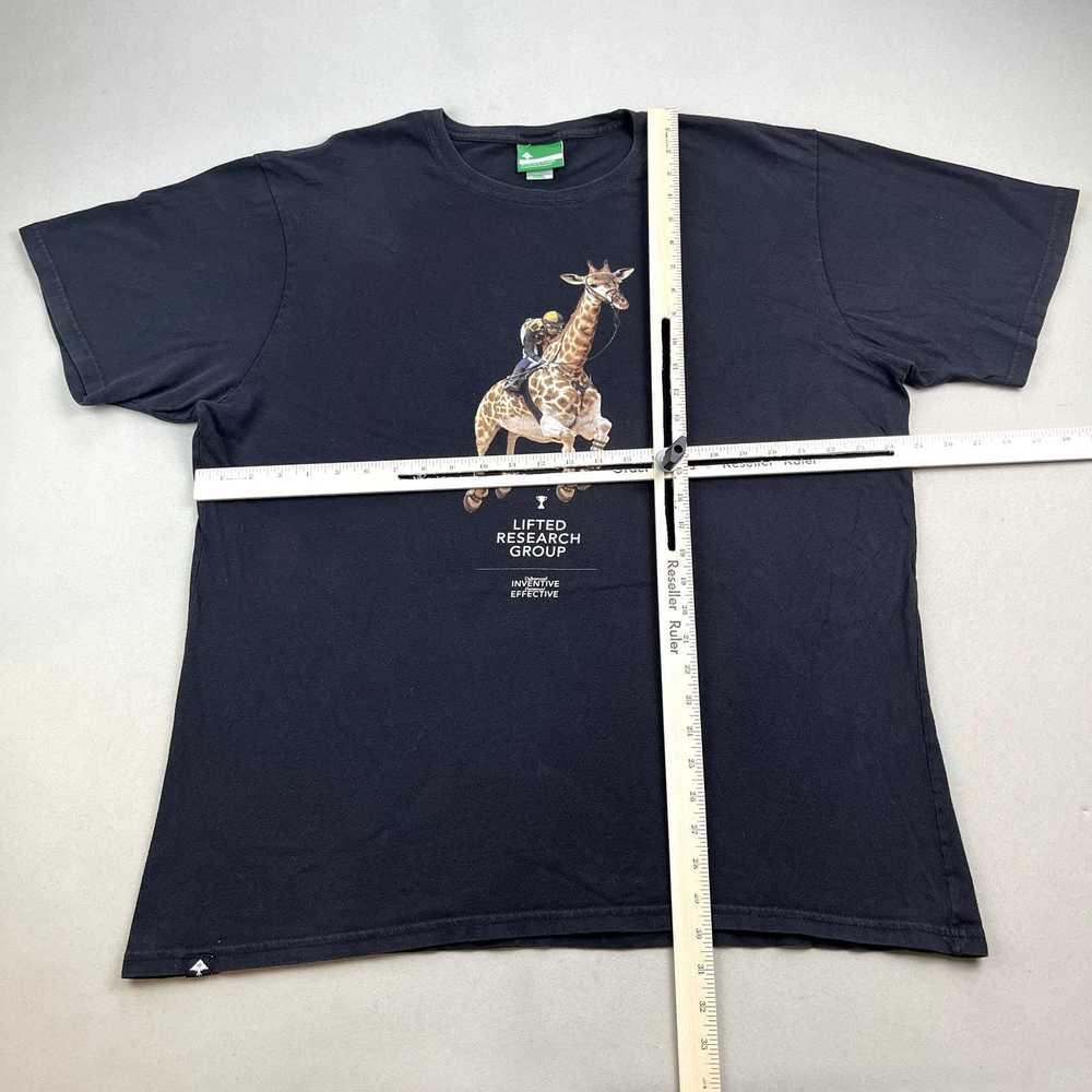 LRG LRG Lifted Research Group T-Shirt Black Giraf… - image 6