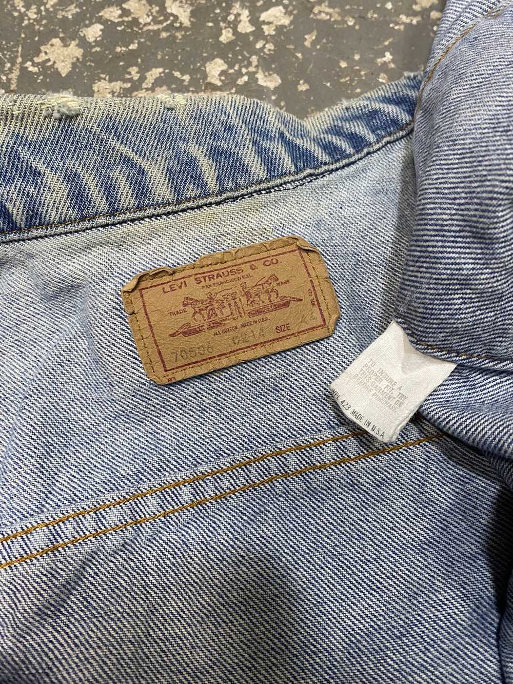 Denim Jacket × Levi's × Vintage Vintage Levi’s De… - image 6