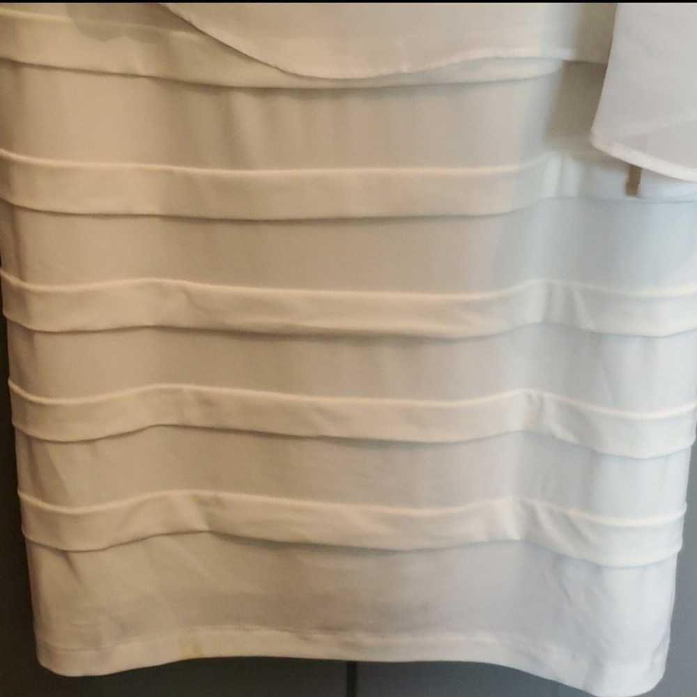 ENFOCUS WOMEN =White semi formal dress - BENEFITS… - image 3