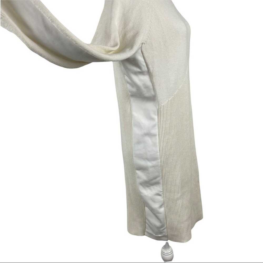 Athleta Mesa Hybrid Sweater Dress in Dove White M… - image 10