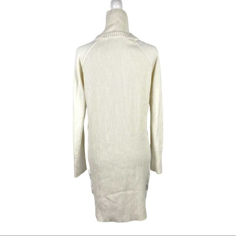 Athleta Mesa Hybrid Sweater Dress in Dove White M… - image 5