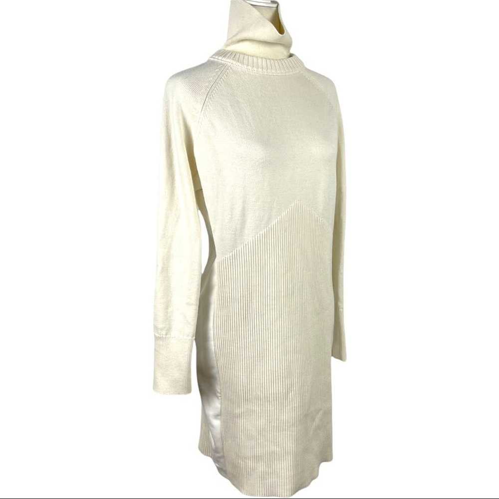Athleta Mesa Hybrid Sweater Dress in Dove White M… - image 7