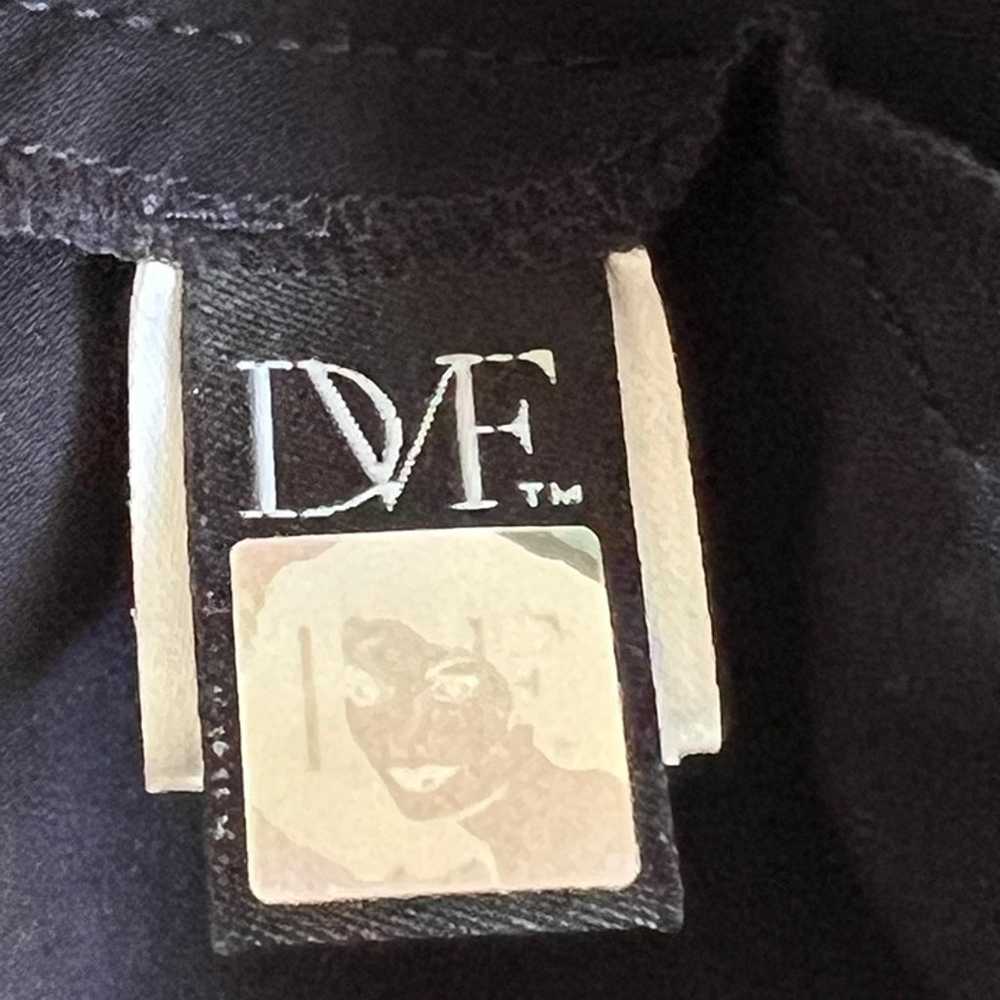 Diane Von Furstenberg DVF Blue Jamila Ruched Dres… - image 5