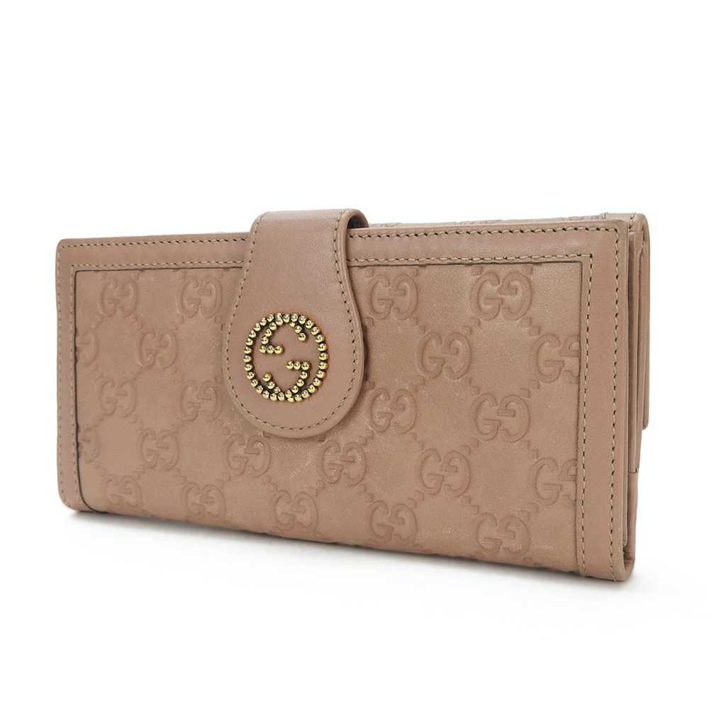 Gucci Gucci W long wallet bi-fold Guccisima GG pi… - image 2